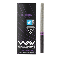 WAV INDICA 10 Pre-Roll Pack - (4g) Premium Indoor