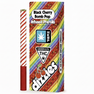 Black Cherry Bomb Pop (4g) 10 Premium Infused Pre-Roll Pack