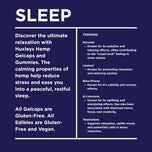 Huxleys SLEEP Gel Caps 50 @ 5mg THC+  MELATONIN + VALARIAN ROOT + CHAMOMILE