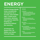 Huxleys ENERGY Gummies - 10 x 10mg THC+ GINSENG + NATURAL CAFFEINE