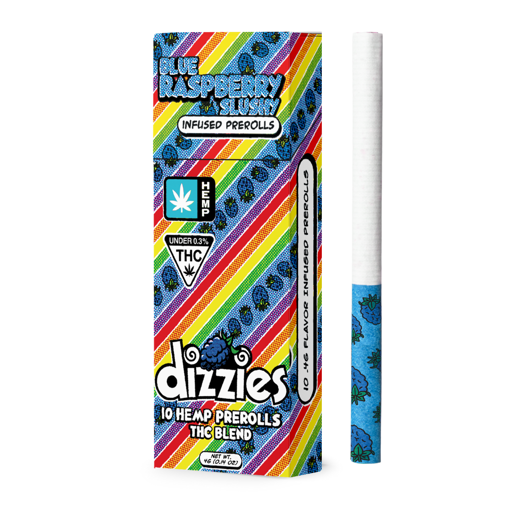 Diamond Pre Rolls Blue Raspberry Dizzies Blue Raspberry (4g) 10 Premium Infused Pre-Rolls – Happy Zen Shop