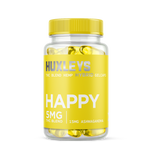 Huxleys HAPPY Gel Caps 50 @ 5mg THC+ ASHWAGANDHA