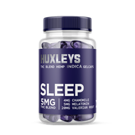 Huxleys SLEEP Gel Caps 50 @ 5mg THC+  MELATONIN + VALARIAN ROOT + CHAMOMILE