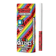 Dizzies Strawberry Milkshake (4g) 10 Premium Infused Pre-Rolls