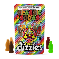 Dizzies Gummies - Classic Sodas - 10 x 10mg THC