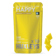 Huxleys HAPPY Gummies - 10 x 10mg THC+ ASHWAGANDHA
