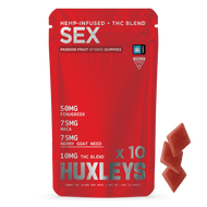 Huxleys SEX Gummies - 10 x 10mg THC+ HORNY GOAT WEED + FENUGREEK + MACA